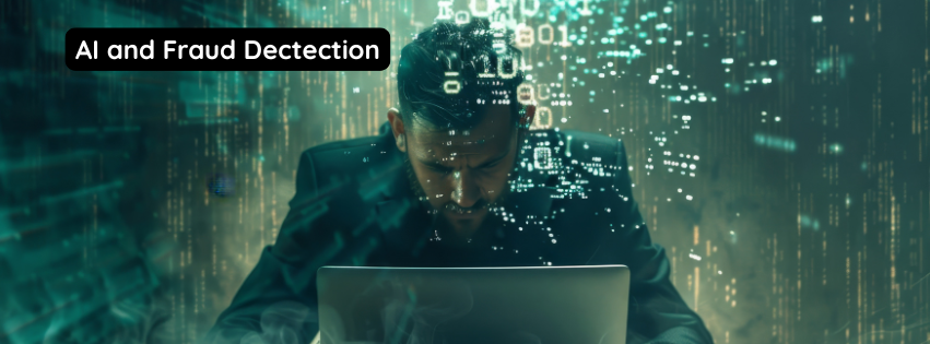 10 Revolutionary Core Banking Trends Transforming Financial Services Today 7 A man commiting fraud and title AI and fraud detection, an important trend in core banking
